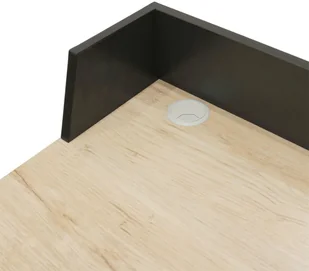 Intesi Biurko Brico czarne naturalne - Biurka - miniaturka - grafika 5