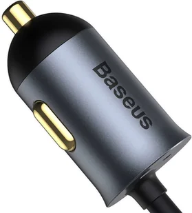 Baseus CCBT-A0G ładowarka Share Together z przedłużaczem 2x USB 2x USB-C 120W szary CCBT-A0G - Ładowarki samochodowe - miniaturka - grafika 8