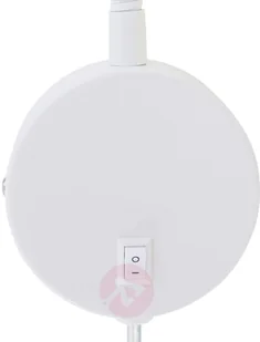 Briloner Kinkiet LED 2082 z elementem ściennym, biały - Lampy ścienne - miniaturka - grafika 5