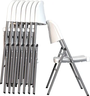 BRIMO Krzesło plastikowe składane - 8 szt - Pawilony ogrodowe - miniaturka - grafika 3