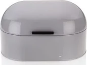 Pojemniki na przyprawy - Kela Frisco Lino chlebak, metal, jasnoszary, 25 x 15 x 17 cm 11177 - miniaturka - grafika 1