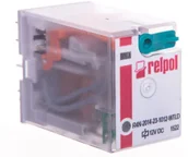 Sterowniki i przekaźniki - Relpol Przekaźnik przemysłowy 4P 12V DC AgNi R4N-2014-23-1012-WTLD 860934 - miniaturka - grafika 1