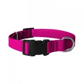 Obroże dla psów - CHABA Obroża Regulowana Gładka 30 - fuksja - miniaturka - grafika 1