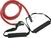 Gumy, taśmy, ekspandery - Allright Guma tubing fitness z uchwytami 120x13x0.9 cm 12h FIED9TPR - miniaturka - grafika 1