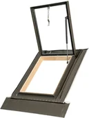Okna - Fakro Wyłaz WGI standardowy z kołnierzem uniwersalnym i sprężyną gazową - 46x55 - miniaturka - grafika 1