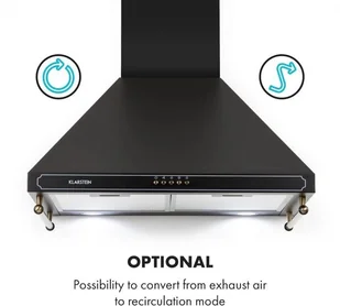 Klarstein Victoria 60 Czarny (DSM-Victoria-BLACK) - Okapy kuchenne - miniaturka - grafika 7