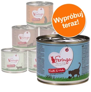 Feringa Mieszany zestaw Menu 2 smaki - 6 x 800 g - Mokra karma dla kotów - miniaturka - grafika 2