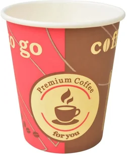 Vida Kubki jednorazowe papierowe na kawę 1000 szt. 240 ml 8 oz) V-30085 - Naczynia i sztućce jednorazowe - miniaturka - grafika 2