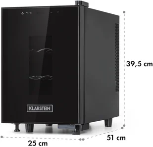 Klarstein Bellevin 6 Uno - Chłodziarki do wina - miniaturka - grafika 8