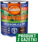 Lakiery do drewna - Sadolin Lakierobejca 3w1 palisander 0,7L - miniaturka - grafika 1