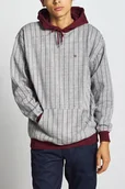 Bluzy dla chłopców - BRIXTON bluza męska BRIXTON B-SHIELD INTL HOOD Heather Grey/Maroon - miniaturka - grafika 1