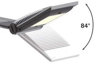 MAUL Lampka LED na biurko MAULoptimus Colour Vario, 10W, ze ściemniaczem, srebrna M8206795 - Lampy stojące - miniaturka - grafika 5