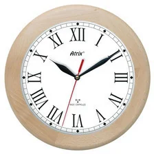 Atrix Zegar drewniany sterowany radiowo P4 ATW301RC4 - Zegary - miniaturka - grafika 4