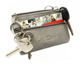 Bag Street Etui Na Klucze Skórzane Skóra Naturalna Kluczówka Wzór II - Etui na klucze - miniaturka - grafika 5