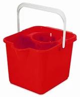 Miotły, szufle, mopy - Addis addis wiadro na rozmazywanie i auswringer o pojemności 12 L, czerwony 510258 - miniaturka - grafika 1