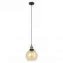 Italux Cardena lampa wisząca 1-punktowa MDM-4330/1 GD+AMB MDM-4330/1 GD+AMB - Lampy sufitowe - miniaturka - grafika 2