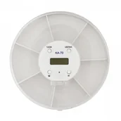 Urządzenia medyczne - EL-COMP Kasetka z alarmem tygodniowa, na 7 dni tygodnia, 1 sztuka, EL-COMP 9071084 - miniaturka - grafika 1