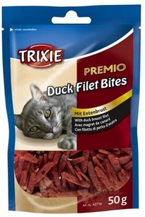 Trixie Premio Duck Filets Bites - filety z kaczki 50g [42716] 13124 - Mokra karma dla kotów - miniaturka - grafika 4