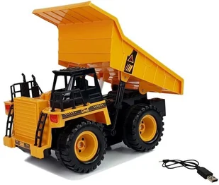 Import LEANToys Wywrotka Zdalnie Sterowana Ruchem Gestem Ręki Budowa 1:22 LT-8396-0 - Zabawki zdalnie sterowane - miniaturka - grafika 2