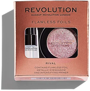 Makeup Revolution FLAWLESS FOILS - Foliowy cień do powiek + baza intensyfikująca - RIVAL MAKFCPIN-ZAIN-05 - Bazy pod cienie - miniaturka - grafika 2
