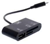 Czytniki kart pamięci - T'nB crusb1 port USB z czytnikiem kart SD, do urządzeń ze złączem micro-USB z systemem Android CRUSB1 - miniaturka - grafika 1