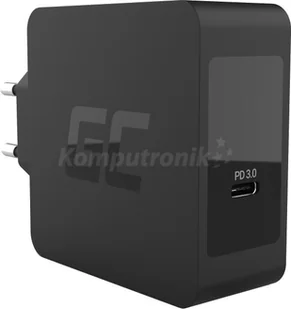 Green Cell GreenCell Ładowarka USB-C 60W Power Delivery z przewodem USB-C CHAR09 - Ładowarki do telefonów - miniaturka - grafika 2
