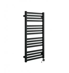 Excellent Excellent HOROS 96 Grzejnik łazienkowy czarny soft GREX.HO96.BL - Grzejniki łazienkowe - miniaturka - grafika 2