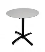 Stoły - Resol Stół Drop śr. 70 cm Black-White 4643 - miniaturka - grafika 1