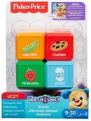 Klocki - Fisher Price Klocki Pierwsze Słówka Jedzenie - miniaturka - grafika 1