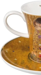 Goebel Filiżanka do espresso Pocałunek Gustav Klimt Goebel 67-011-61-1 - Filiżanki - miniaturka - grafika 3