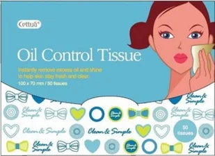 Cettua  Bibułki matujące 50.0 st - Akcesoria do oczyszczania twarzy - miniaturka - grafika 4