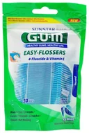 Nici dentystyczne - Sunstar Gum Butler GUM Butler Easy Flossers -Wykałaczki z rozpiętą nicią dentystyczną 30szt. - miniaturka - grafika 1