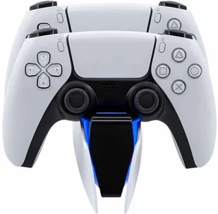 marka niezdefiniowana Podwójna stacja dokująca do kontrolera Pada do PlayStation 5 PS5 Biała 10974X0 - Akcesoria do Playstation marka niezdefiniowana Podwójna stacja dokująca do kontrolera Pada do PlayStation 5 PS5 Biała 10974X0 - Akcesoria do Playstation - miniaturka - grafika 2