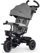Rowerki trójkołowe - KinderKraft Rowerek trójkołowy SPINSTEP 5 w 1 szary - miniaturka - grafika 1