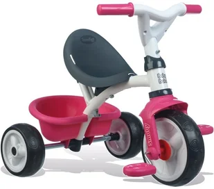SMOBY SMOBY Rowerek Baby Balade Różowy - Rowerki trójkołowe - miniaturka - grafika 4