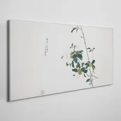 Obrazy i zdjęcia - PL Coloray Obraz na Płótnie Owady i Kwiaty Ju Lian 140x70cm - miniaturka - grafika 1