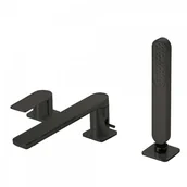 Baterie wannowe i prysznicowe - Tres LOFT-COLORS WANNOWO PRYSZNICOWA CZARNY MAT 20016201NM - miniaturka - grafika 1