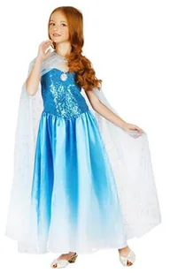 GO Kostium Królowa Śniegu dla dziewczynki SL-BP13 - Stroje karnawałowe - miniaturka - grafika 2