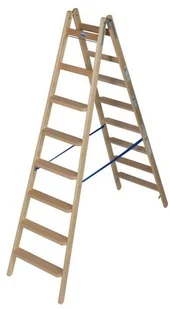 Krause STABILO drabina drewniana dwustronna ze stopniami/szczeblami 2x8 818355 818355 - Rusztowania Krause STABILO drabina drewniana dwustronna ze stopniami/szczeblami 2x8 818355 818355 - Rusztowania - miniaturka - grafika 1