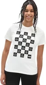 Koszulki i topy damskie - Vans t-shirt damski CHECKERBOARD 21 TEE Marshmallow - miniaturka - grafika 1