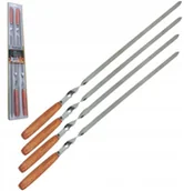 Akcesoria do grilla - Szpikulce Do Szaszłyków Szpilki Szpady 4 szt. 60CM - miniaturka - grafika 1