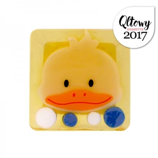 CHLAPU CHLAP Chlapu Chlap Mydło glicerynowe "Wesoła kaczuszka" - słodka pomarańcza 100G - Kosmetyki kąpielowe dla dzieci - miniaturka - grafika 2