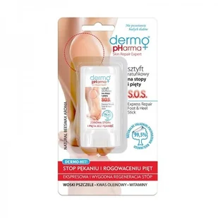 DERMO PHARMA SZTYFT RATUNKOWY NA STOPY I PIĘTY 13 G - Kremy i maski do rąk - miniaturka - grafika 2
