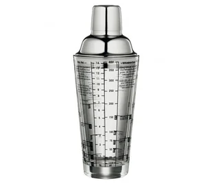 Cilio shaker z przepisami, szkło/stal nierdzewna 0,4 l CI-200300 - Pozostałe akcesoria barmańskie - miniaturka - grafika 2