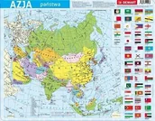 Puzzle - DEMART Puzzle ramkowe 72 Azja mapa polityczna - miniaturka - grafika 1