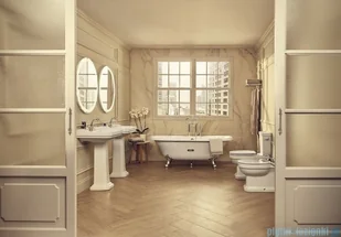 Roca Carmen 80x50 A3270A0003 - Umywalki - miniaturka - grafika 4