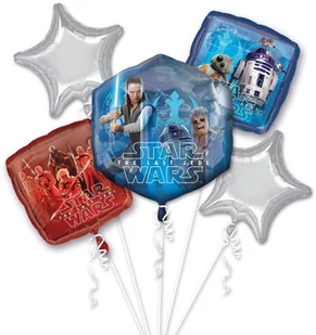 AMSCAN Bukiet balonów foliowych Star Wars - 1 kpl. 3553301 - Urodziny dziecka - miniaturka - grafika 2