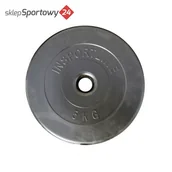 Pozostały sprzęt i akcesoria do ćwiczeń - Insportline OBCIĄŻENIE TALERZ CEMENTOWY 5KG 3553 - miniaturka - grafika 1