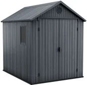 Altany ogrodowe - Keter DARWIN 6 x 8 domek ogrodowy szary - miniaturka - grafika 1