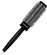 Osłony przeciwsłoneczne do aparatów - Termix termix okrągła szczotka do włosów z włókna z bródką nylonowe włosie Negro 2525161 - miniaturka - grafika 1